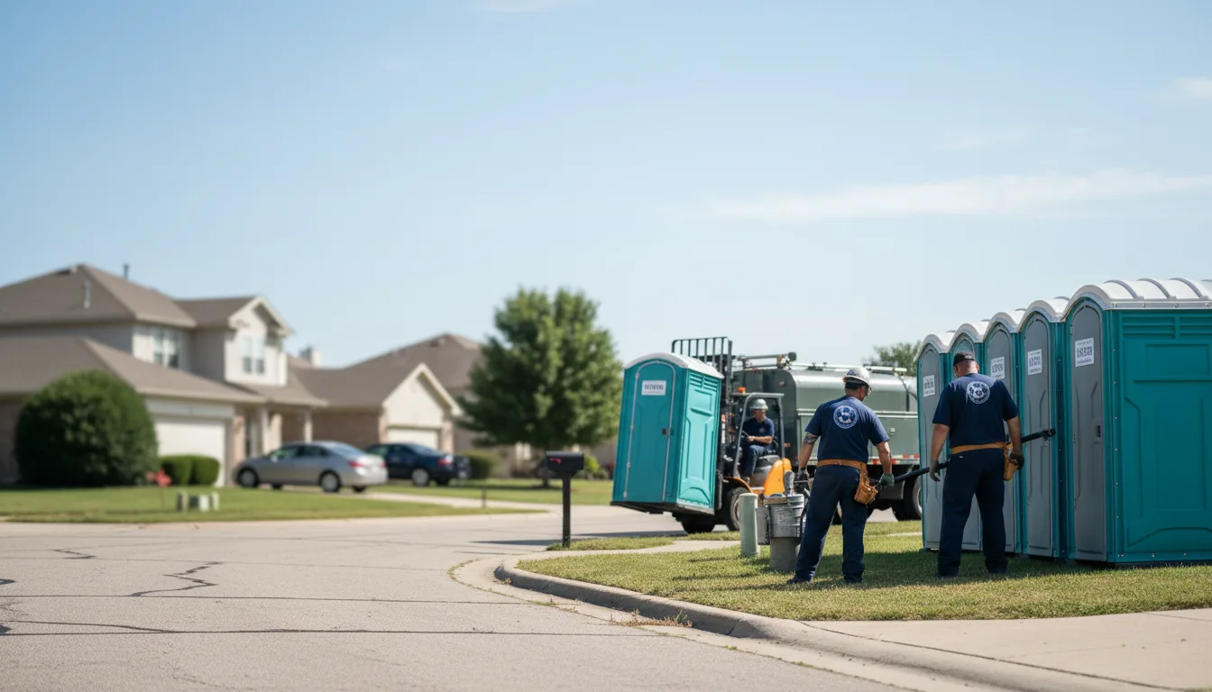 Porta Potty Rental in Pipe Creek, TX near me